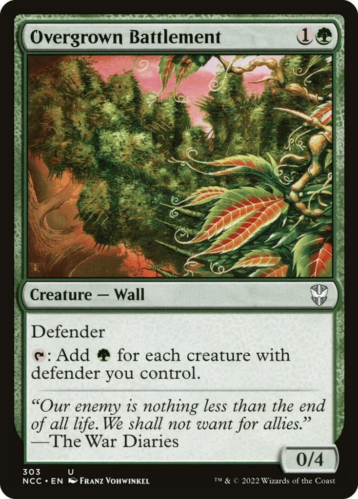 Overgrown Battlement · New Capenna Commander