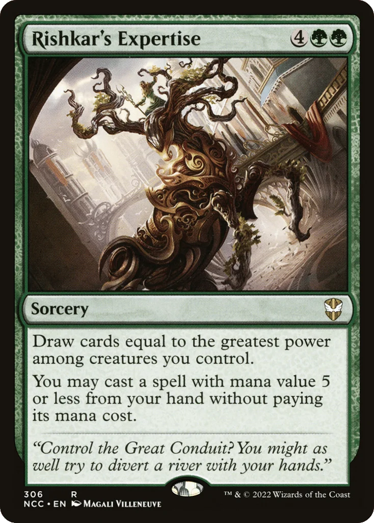 Rishkar's Expertise · New Capenna Commander