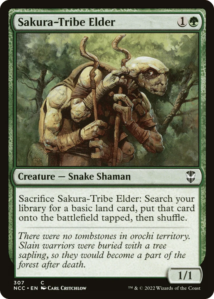 Sakura-Tribe Elder · New Capenna Commander