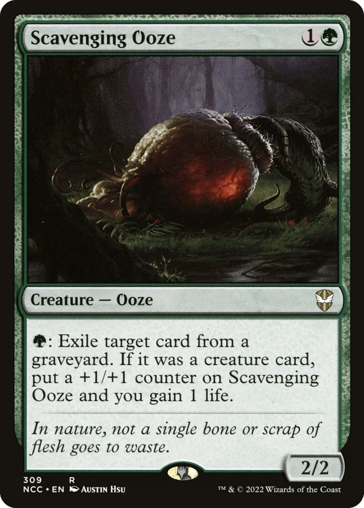 Scavenging Ooze · New Capenna Commander