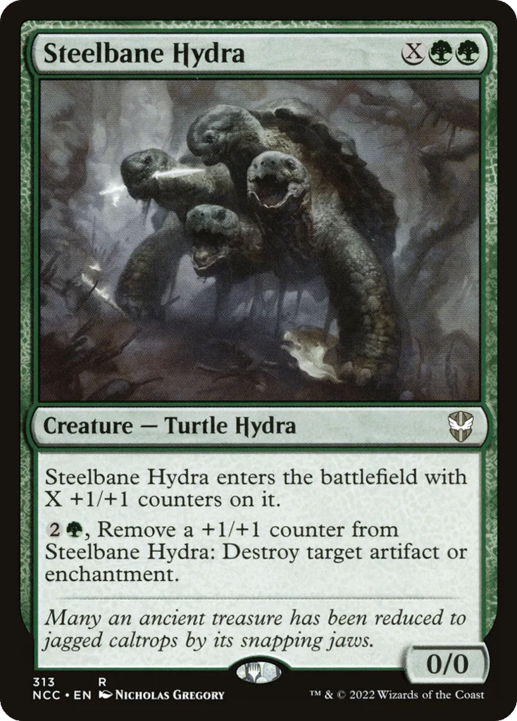 Steelbane Hydra · New Capenna Commander