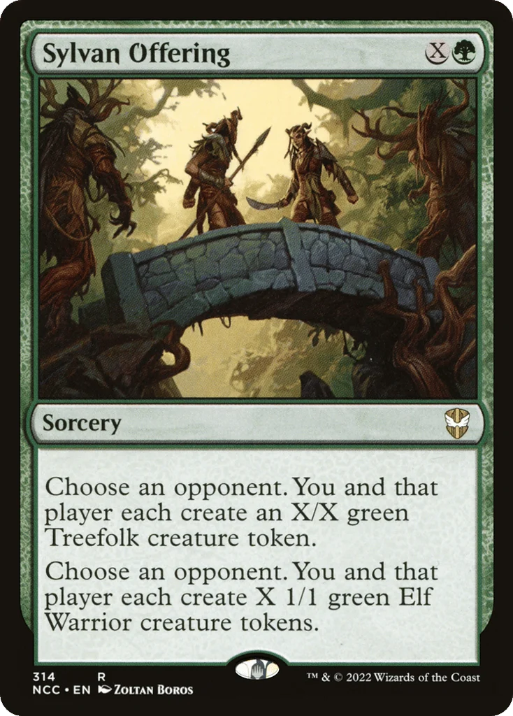 Sylvan Offering · New Capenna Commander