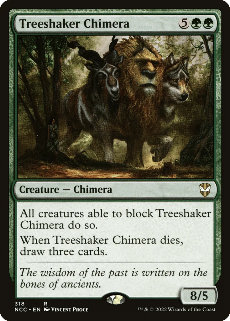 Treeshaker Chimera · New Capenna Commander