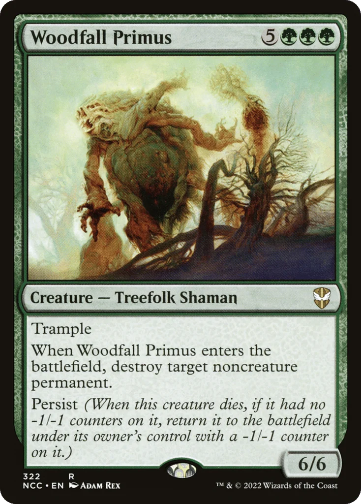 Woodfall Primus · New Capenna Commander