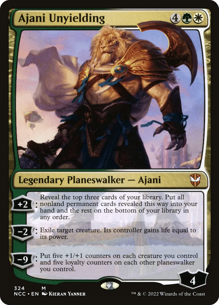Ajani Unyielding · New Capenna Commander