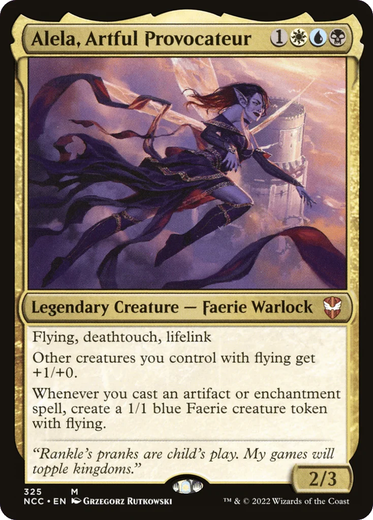 Alela, Artful Provocateur · New Capenna Commander