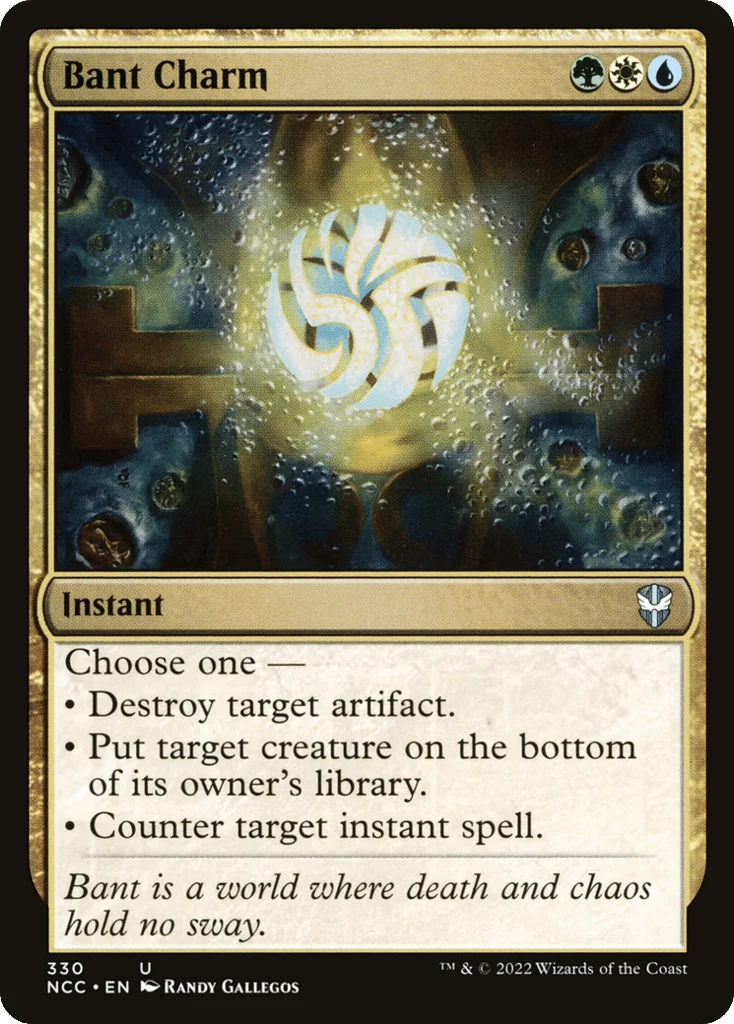 Bant Charm · New Capenna Commander