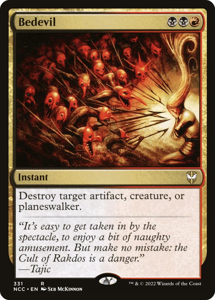 Bedevil · New Capenna Commander