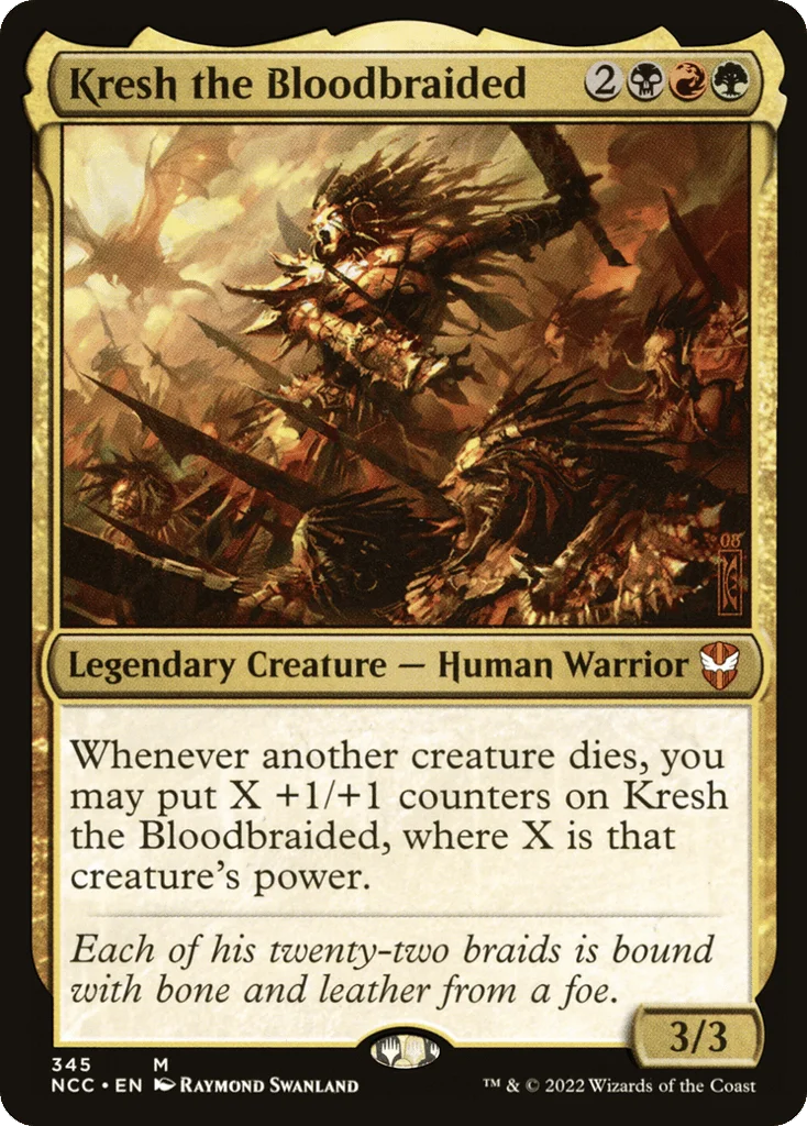 Kresh the Bloodbraided · New Capenna Commander