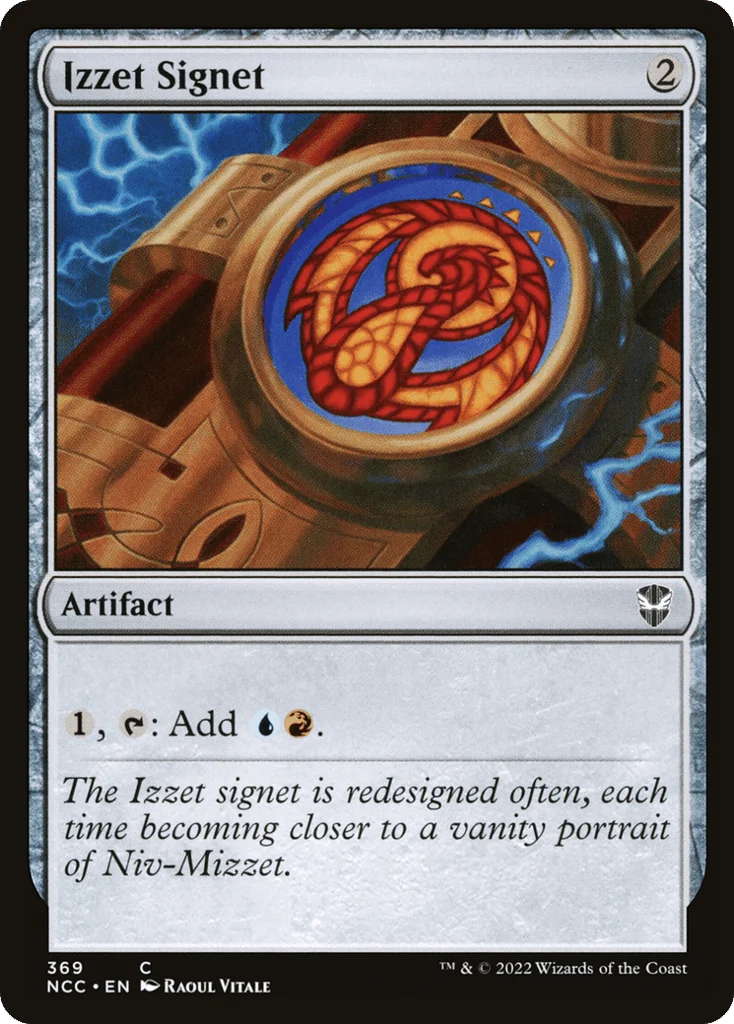 Izzet Signet · New Capenna Commander