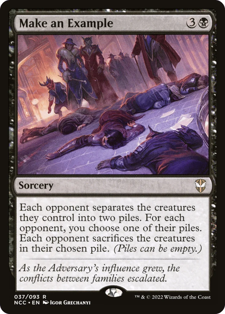 Make an Example · New Capenna Commander