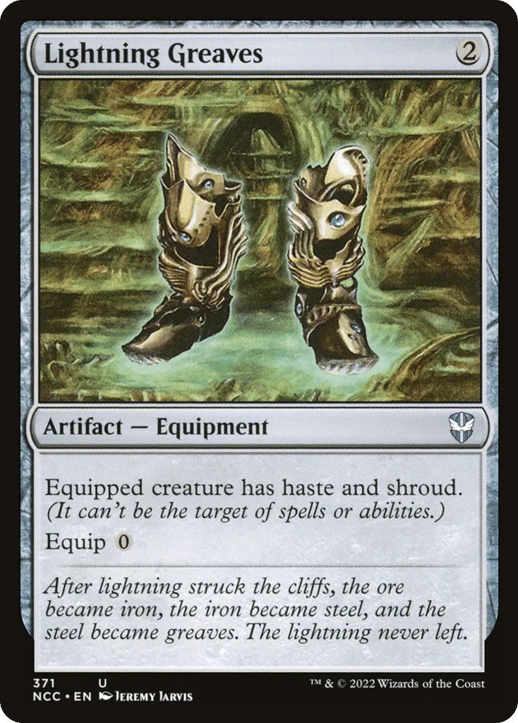 Lightning Greaves · New Capenna Commander