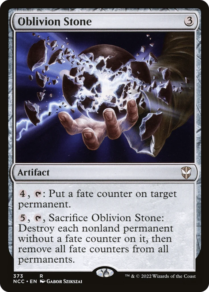 Oblivion Stone · New Capenna Commander