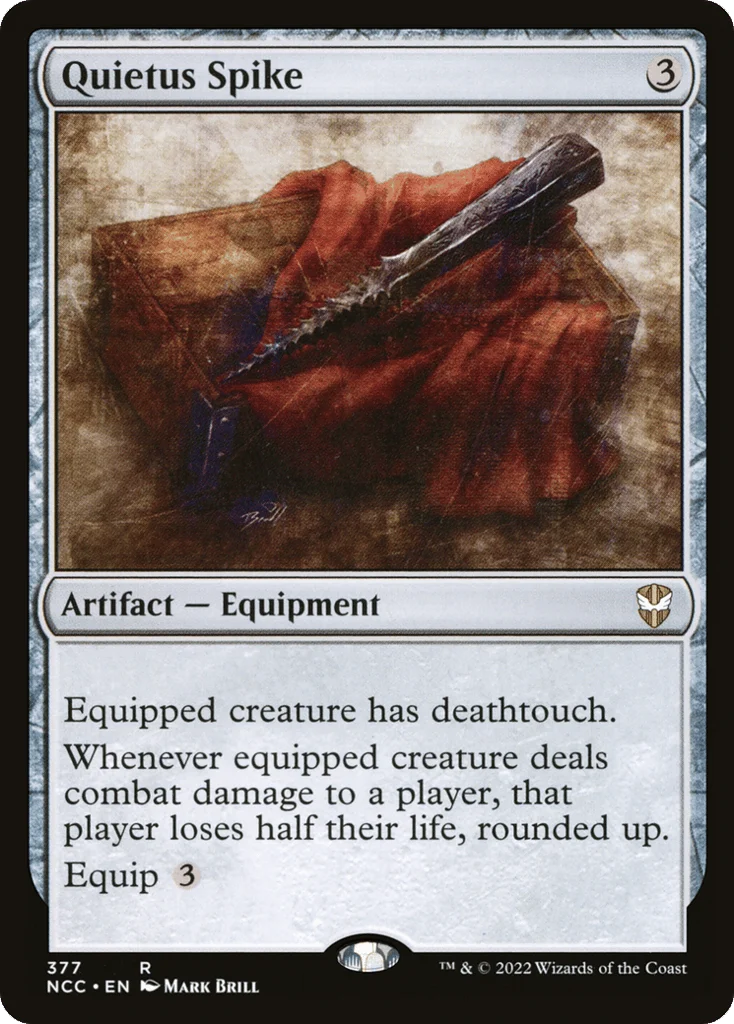Quietus Spike · New Capenna Commander