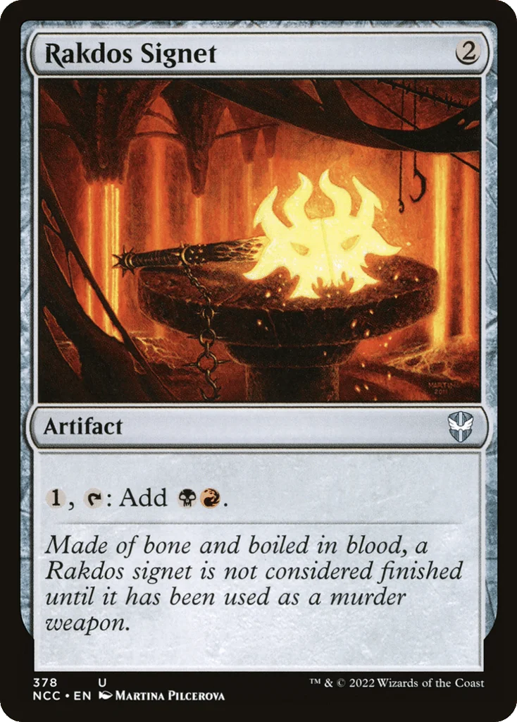 Rakdos Signet · New Capenna Commander