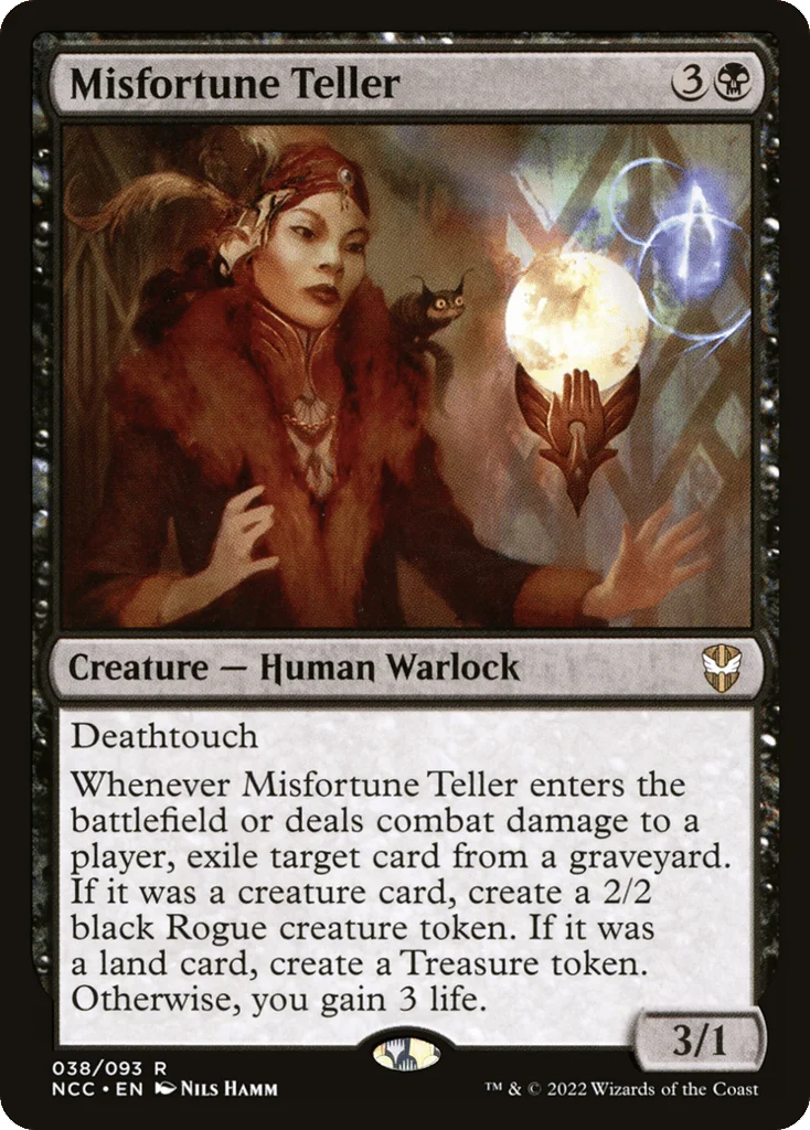 Misfortune Teller · New Capenna Commander