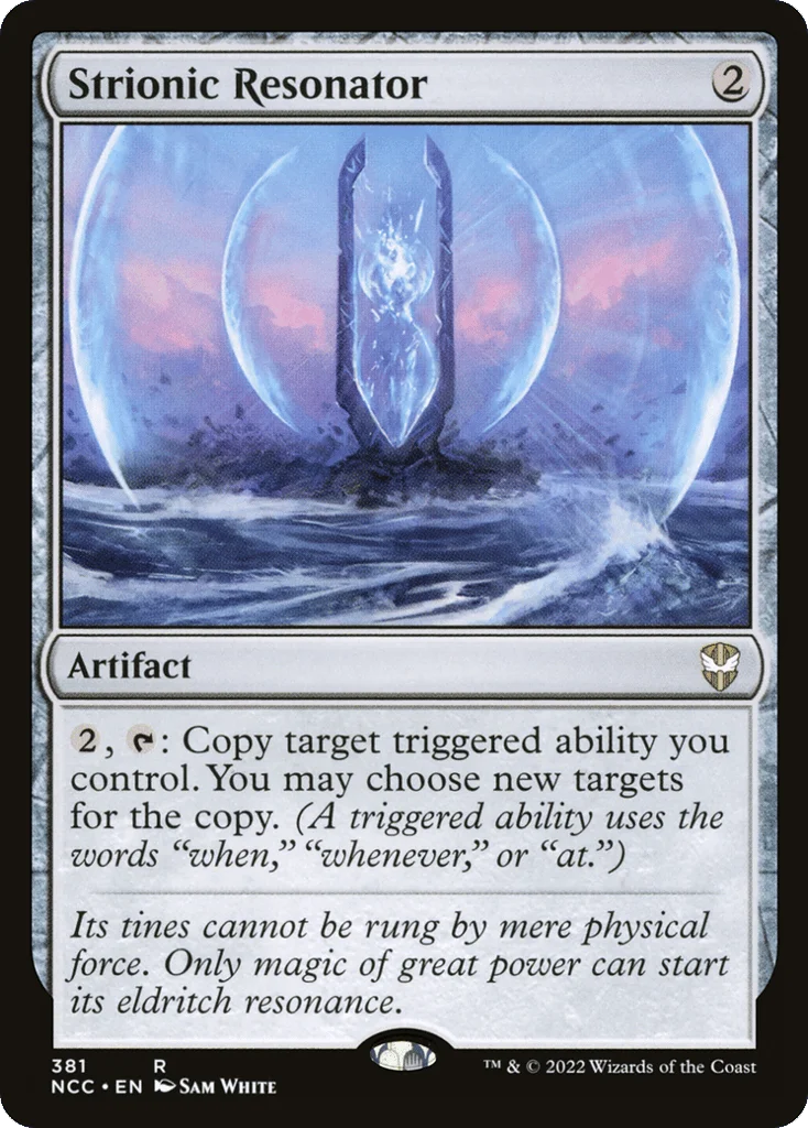 Strionic Resonator · New Capenna Commander