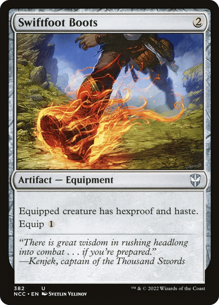Swiftfoot Boots · New Capenna Commander