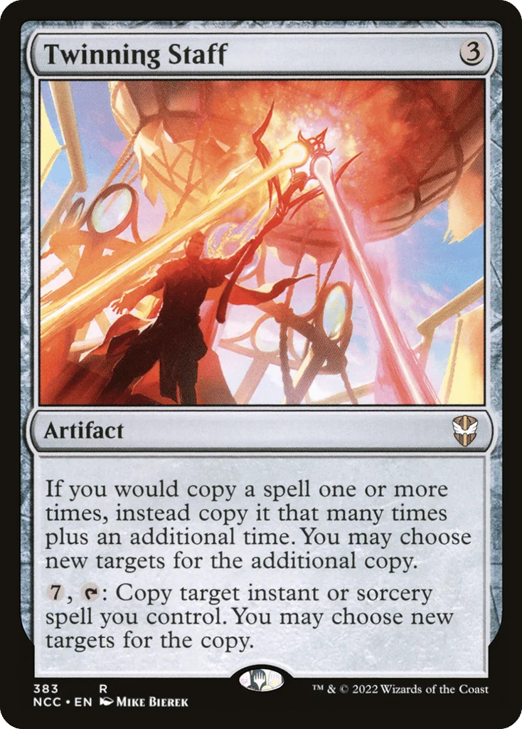 Twinning Staff · New Capenna Commander