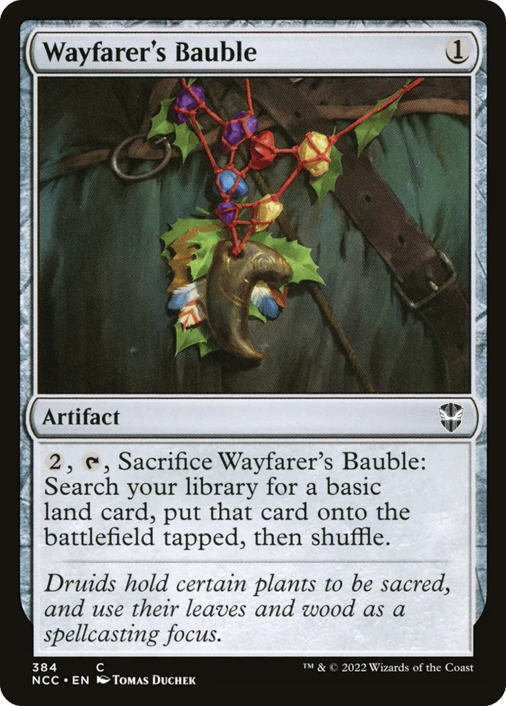Wayfarer's Bauble · New Capenna Commander