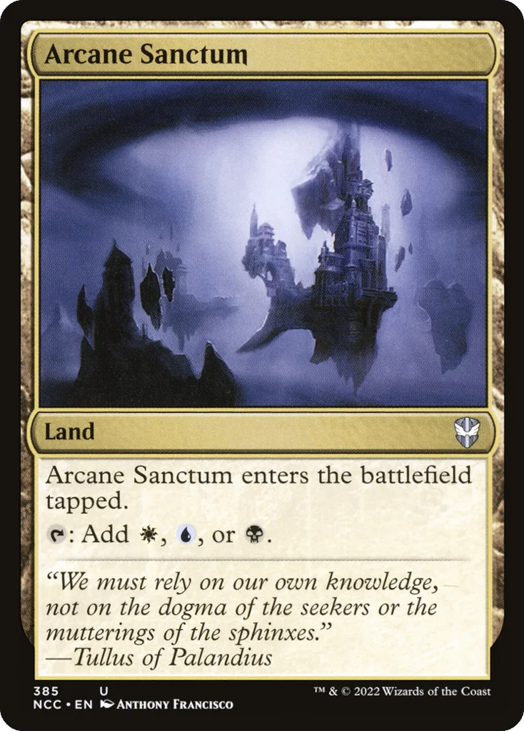 Arcane Sanctum · New Capenna Commander