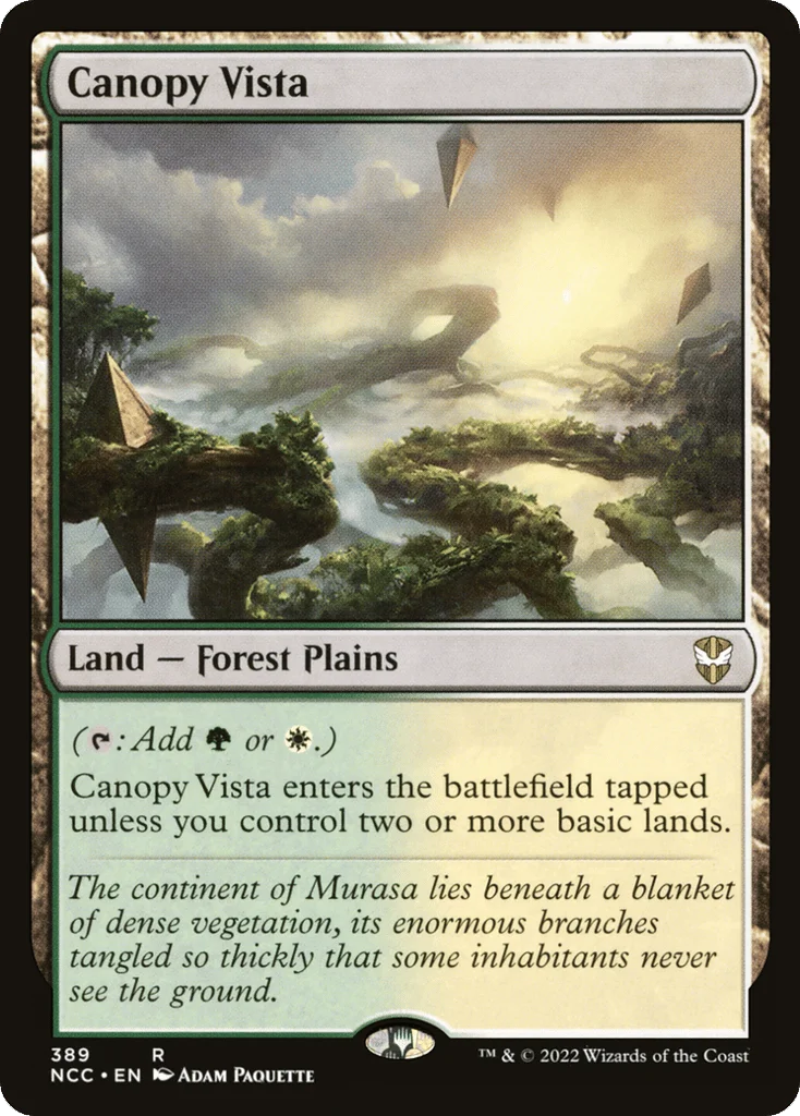 Canopy Vista · New Capenna Commander