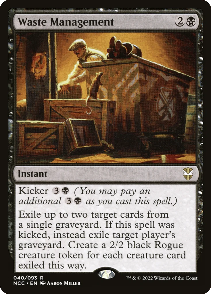 Waste Management · New Capenna Commander