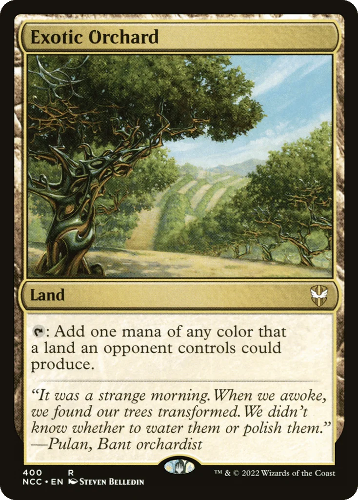 Exotic Orchard · New Capenna Commander