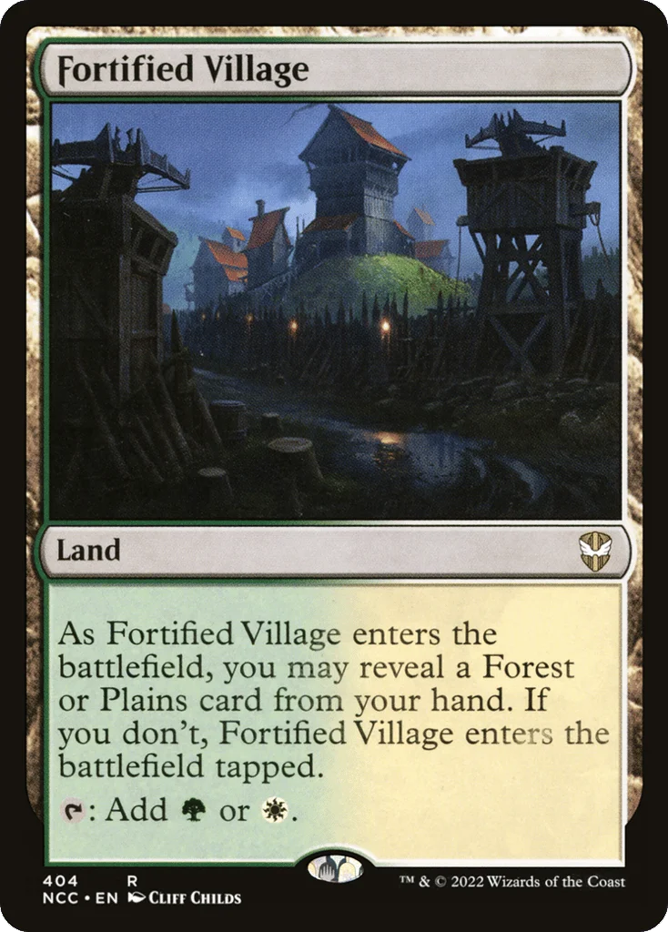 Fortified Village · New Capenna Commander