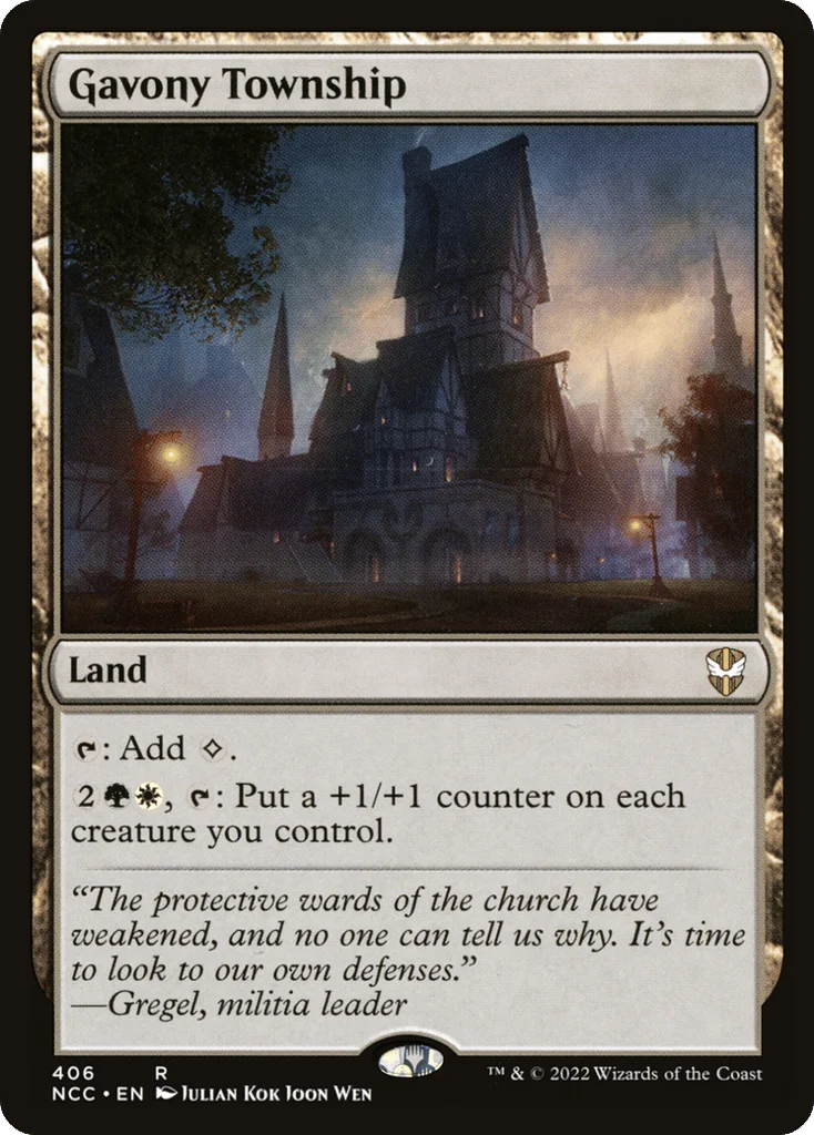 Gavony Township · New Capenna Commander