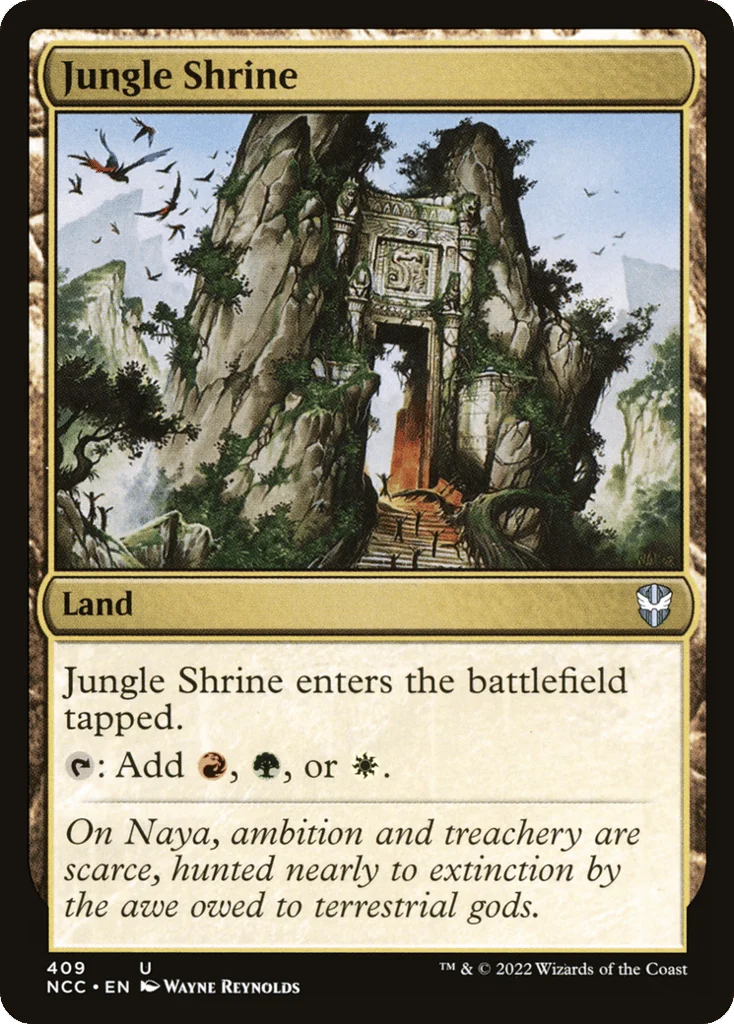 Jungle Shrine · New Capenna Commander