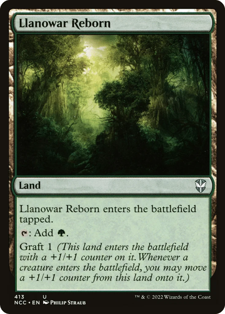 Llanowar Reborn · New Capenna Commander