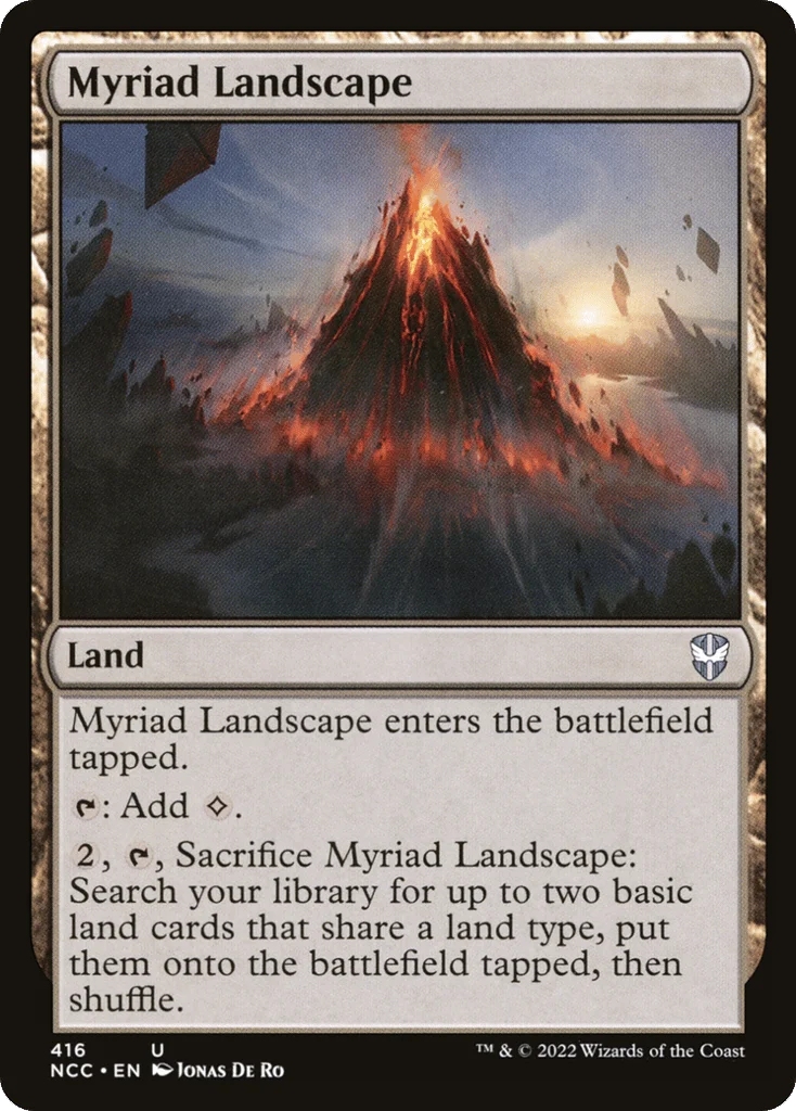 Myriad Landscape · New Capenna Commander