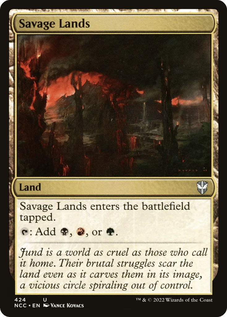Savage Lands · New Capenna Commander