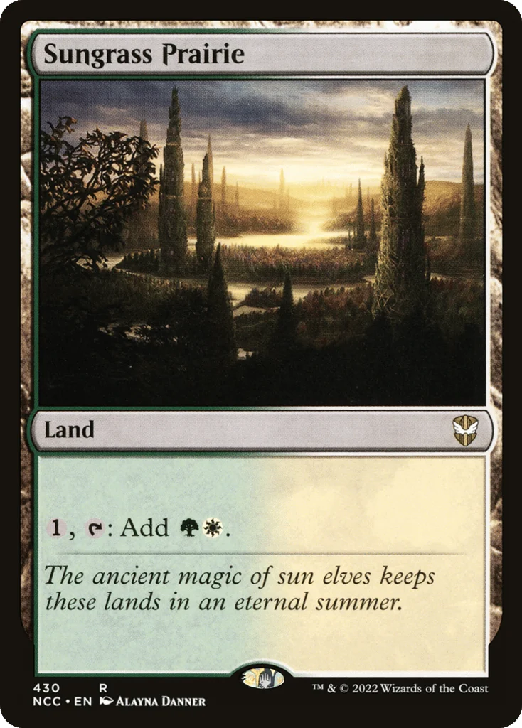 Sungrass Prairie · New Capenna Commander
