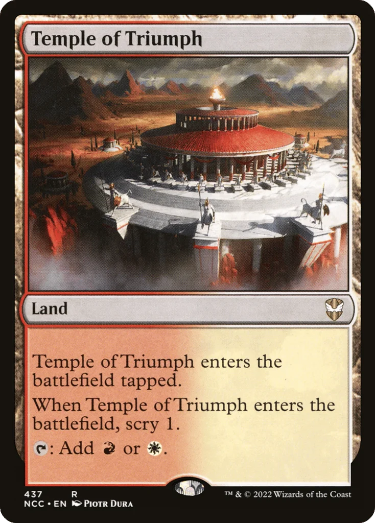 Temple of Triumph · New Capenna Commander