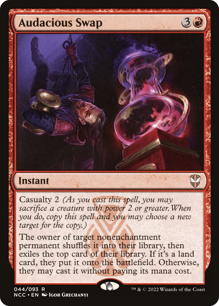 Audacious Swap · New Capenna Commander