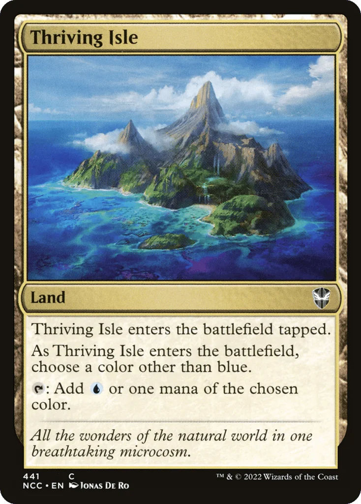 Thriving Isle · New Capenna Commander