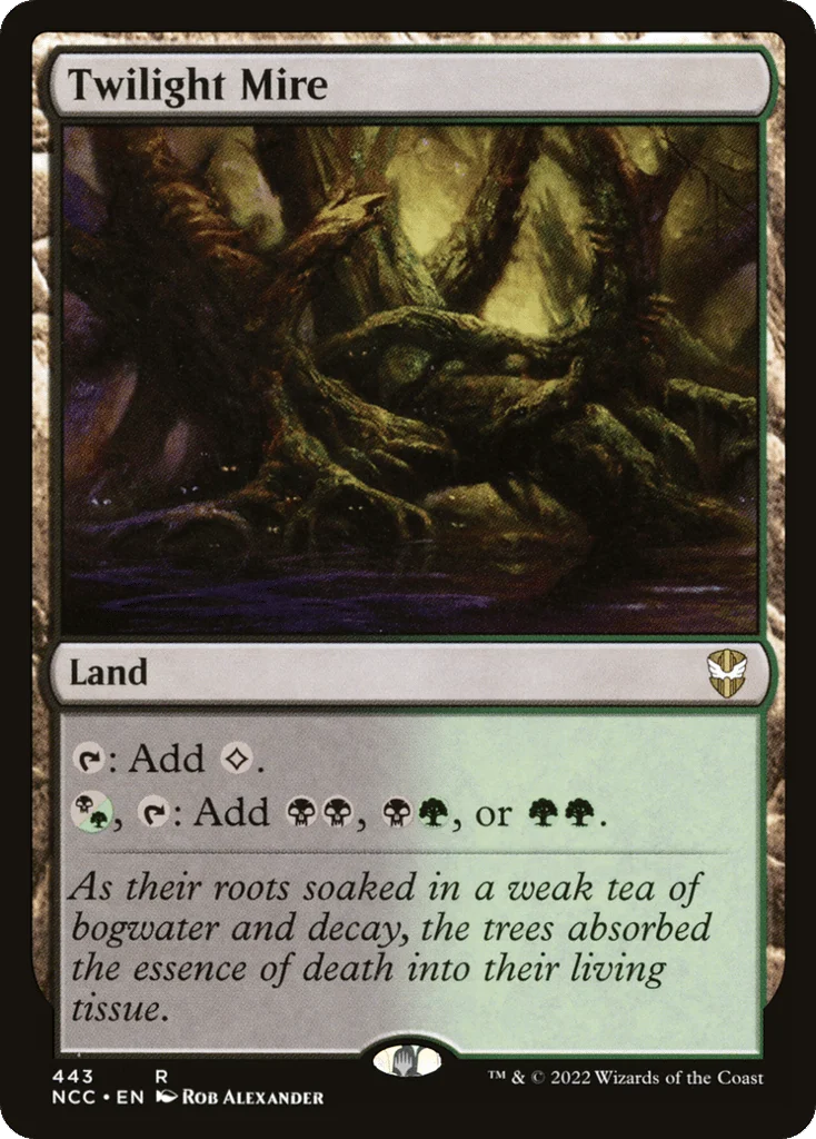 Twilight Mire · New Capenna Commander