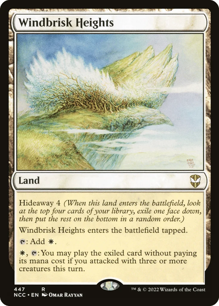 Windbrisk Heights · New Capenna Commander