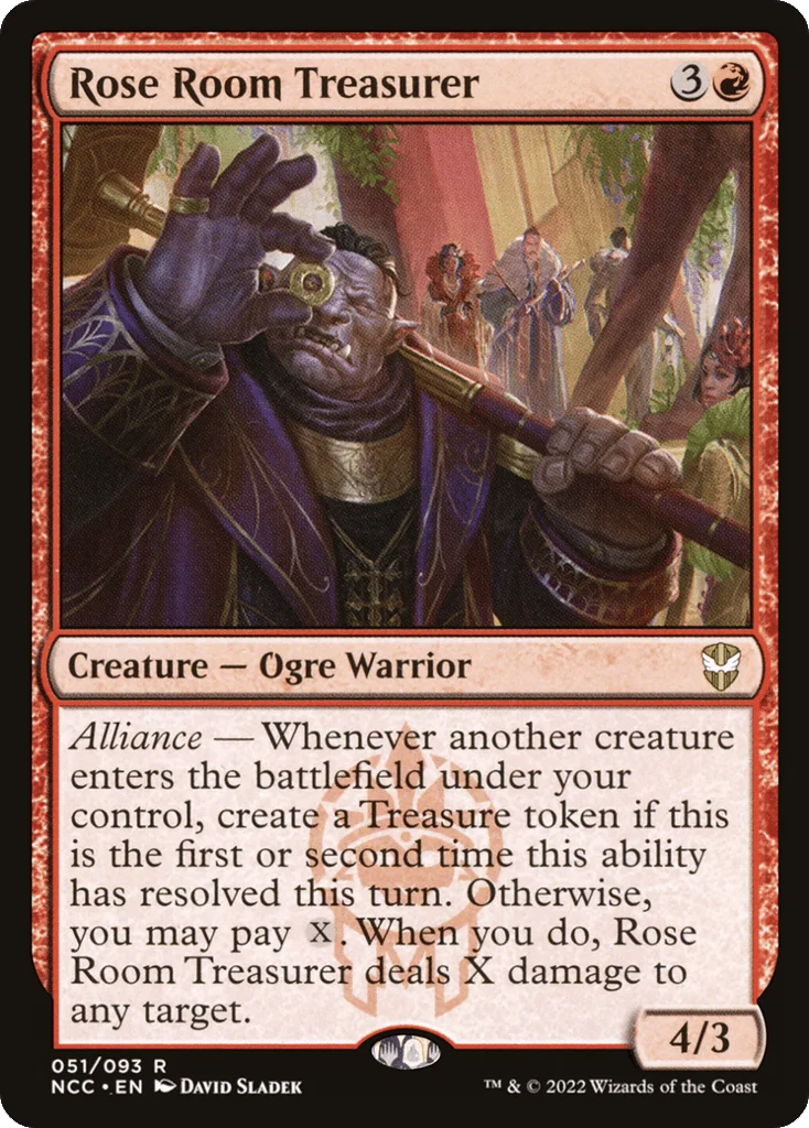 Rose Room Treasurer · New Capenna Commander