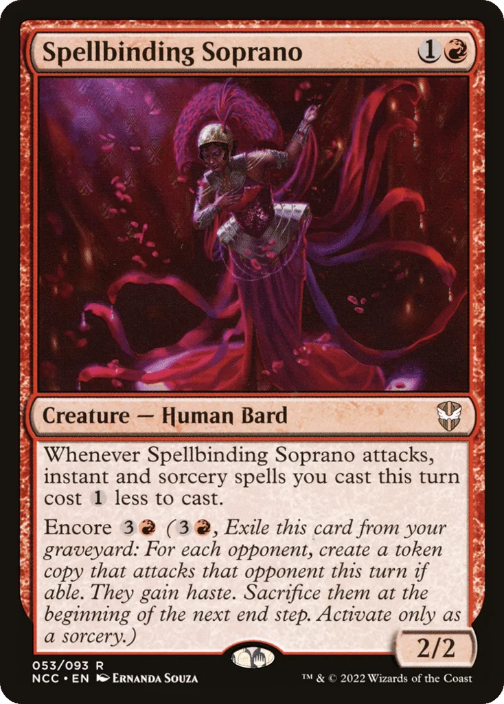 Spellbinding Soprano · New Capenna Commander