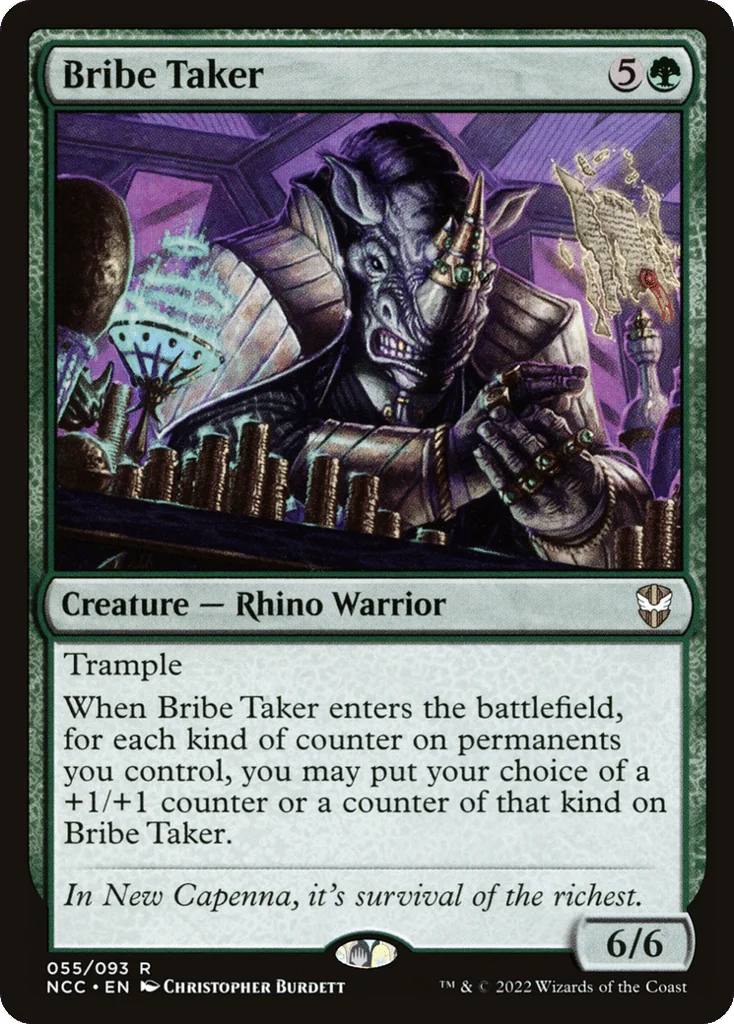 Bribe Taker · New Capenna Commander