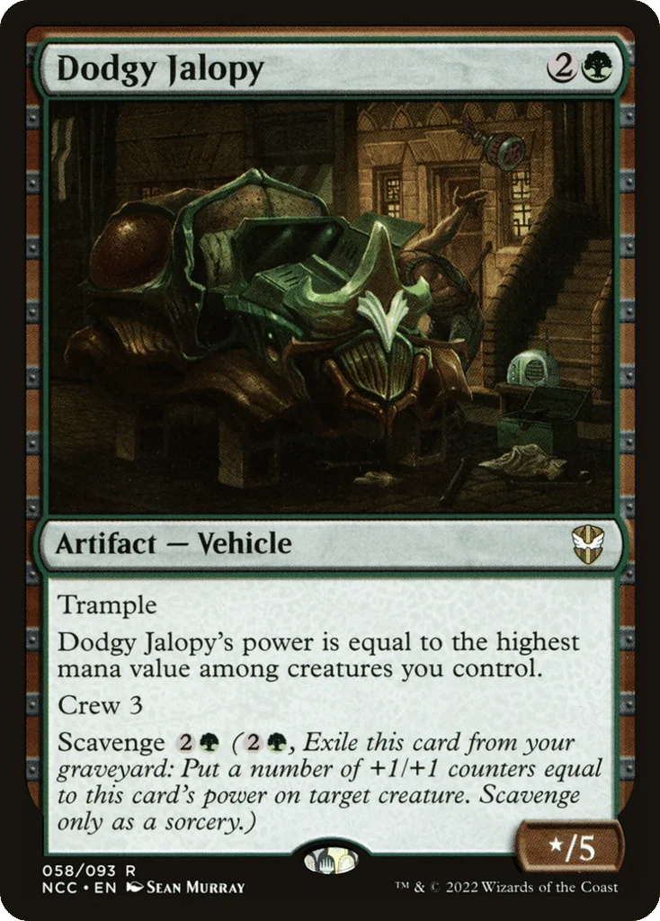 Dodgy Jalopy · New Capenna Commander