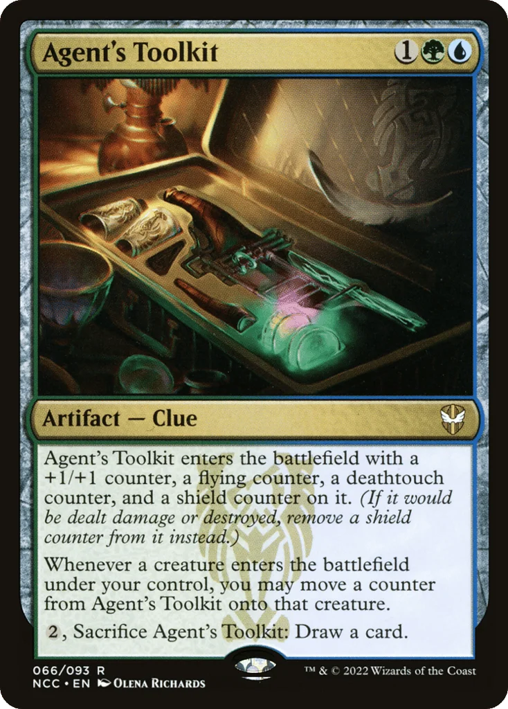 Agent's Toolkit · New Capenna Commander
