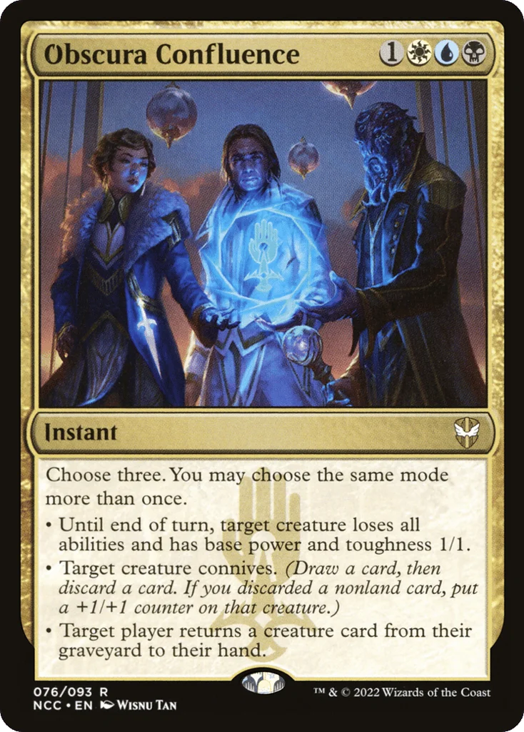 Obscura Confluence · New Capenna Commander
