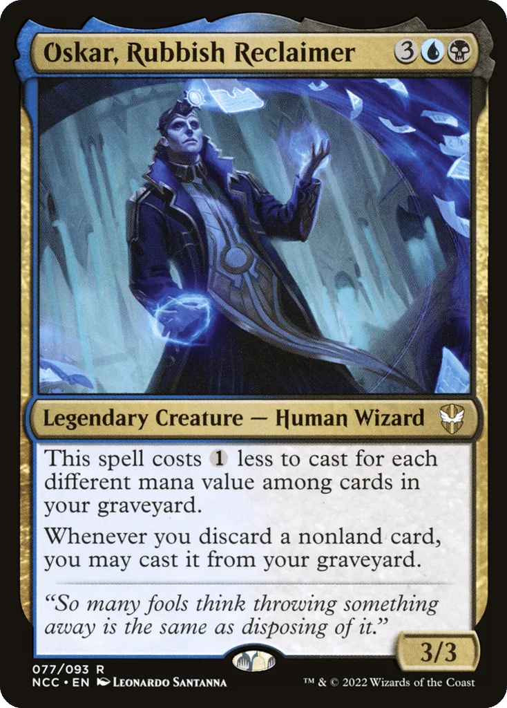 Oskar, Rubbish Reclaimer · New Capenna Commander