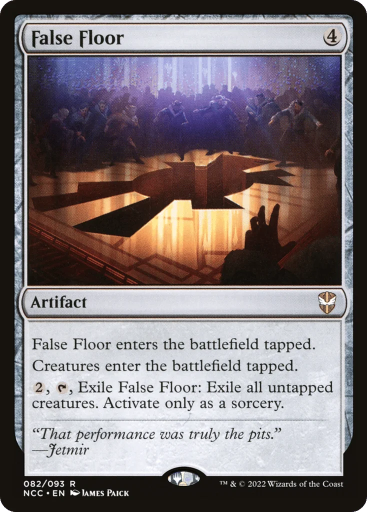 False Floor · New Capenna Commander
