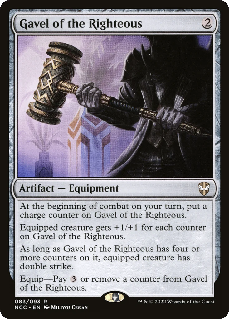 Gavel of the Righteous · New Capenna Commander