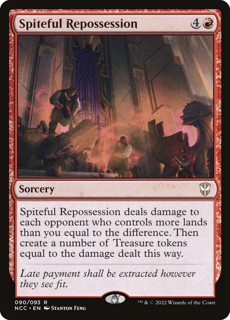 Spiteful Repossession · New Capenna Commander